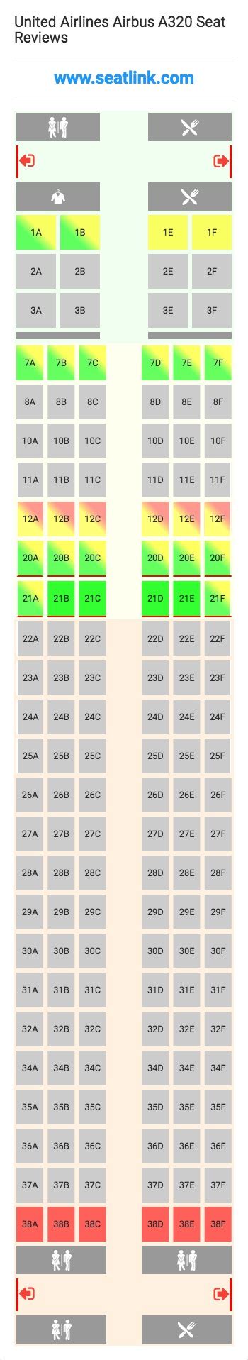 airbus industrie a320 seat map